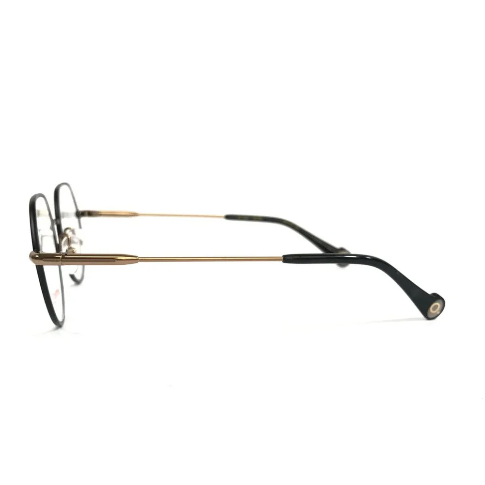 Etnia Barcelona Eyeglasses Frame STOA BKBZ Black Bronze Round Wire Rim 49-19-138